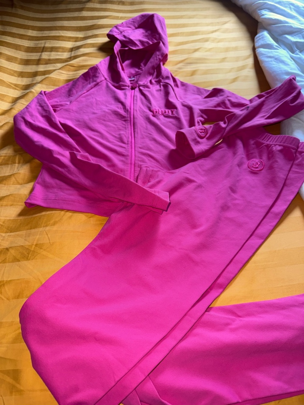 Body by Raven Pink Zip-Up HoodieSet - Picture 5 of 9